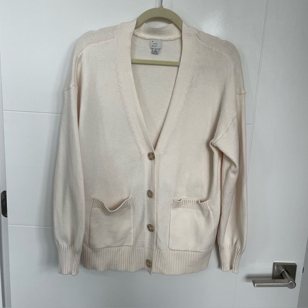 🌟A NEW DAY🌟 Button Front Cardigan Sweater, Medium